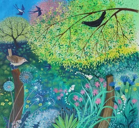Jennys Garden, 2017, (akryyli)
